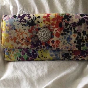 Kipling Teddi-Snap Trifold Wallet - Color Burst
